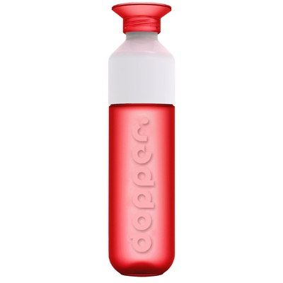 Wasserflaschen ohne Weichmacher, Dopper rot
